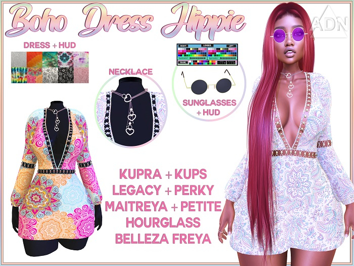 ADN DEMO Boho Dress Hippie