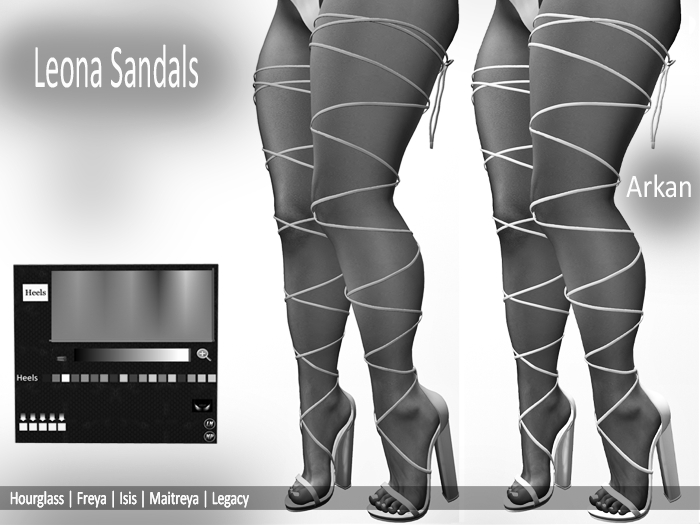.::Arkan::. Leona Sandals + Fitmesh DEMO