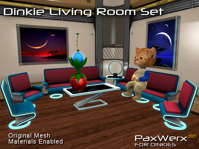 PaxWerx - Dinkie Living Room Set