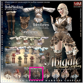 10 !dM Abigale **SILVER** Skirt (BOX LARA)