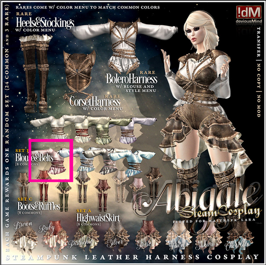 14 !dM Abigale **ROSE** Blouse (BOX LARA)