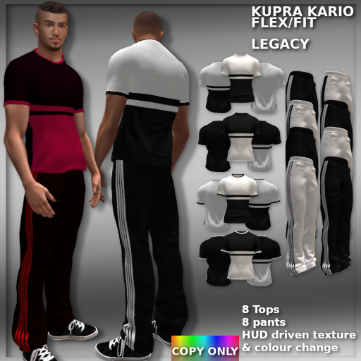 *DCDM* Marcus T-Shirt & Pants Set ST1