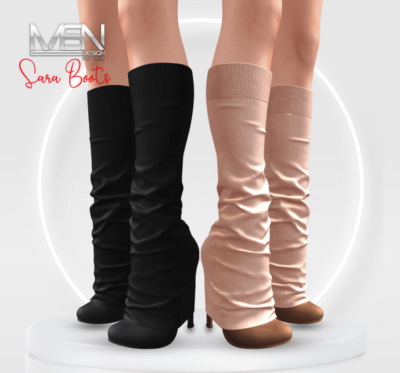 [MSN Design] Sara Boots - Socks [FATPACK]