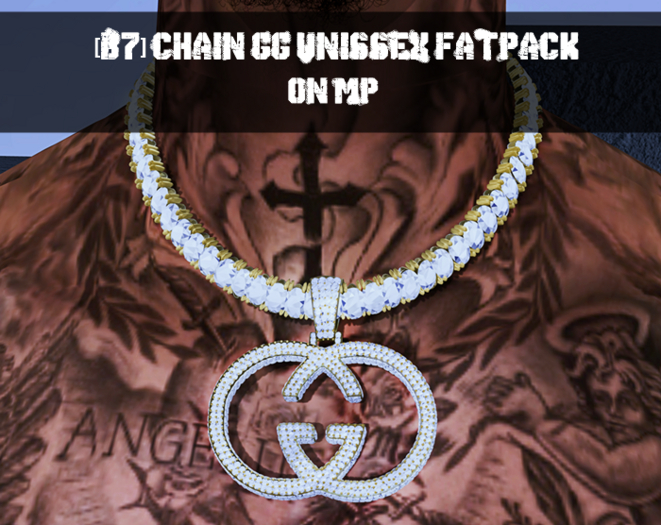 [b7] Chain GG Unissex Fatpack