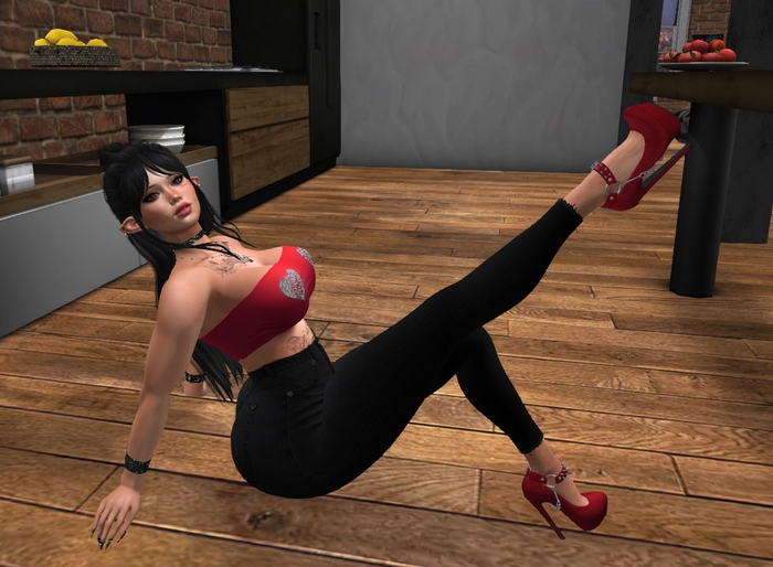 .:SV:. Groundsit Leg Up Full Perm ~ Pose