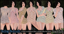 :::Sn@tch Darling Lace Bodysuits:::