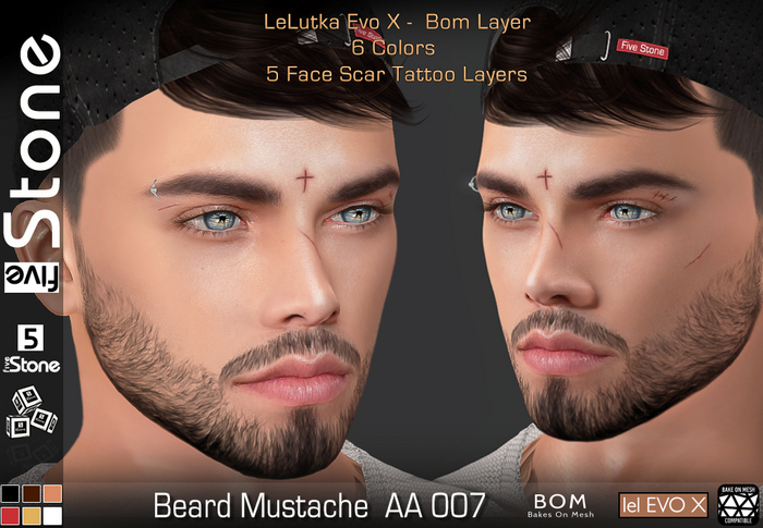 Five Stone AA 007 Beard Evo-X