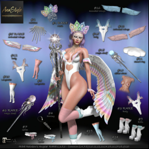 03 AnaSTyle - IRIDE - Body Rainbow Maitrey RARE