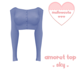 mellowcute-amoret top-sky