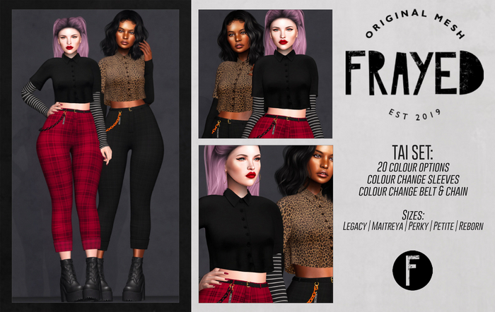 Frayed - Tai Pants - Fatpack