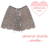 mellowcute-amoret shorts-smoke