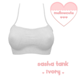 mellowcute-sasha top-ivory