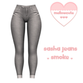 mellowcute-sasha jeans-smoke