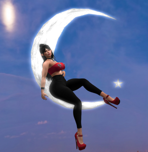 .:SV:. Sit on Moon Full Perm ~ Animation