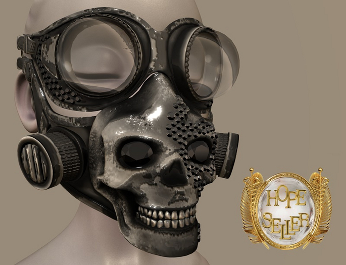 [HS] Kuro Skeleton Mask  [CAMO DARK]