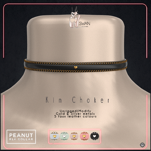 Swan Kim Choker Peanut RLV
