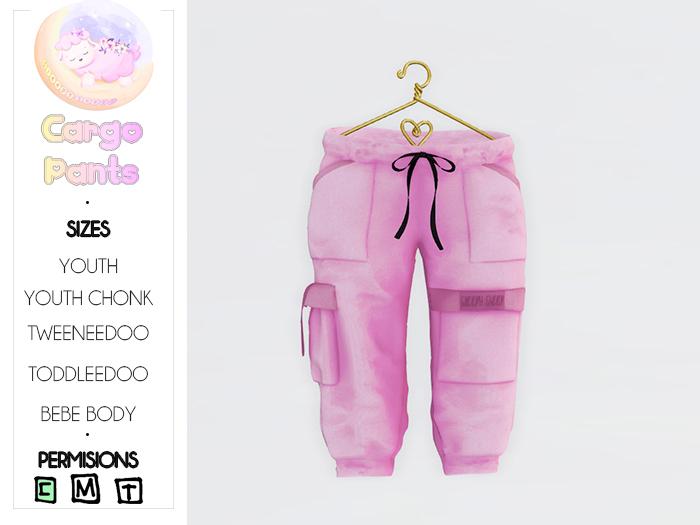 Sleepy Sheep. Cargo BBG Pants 