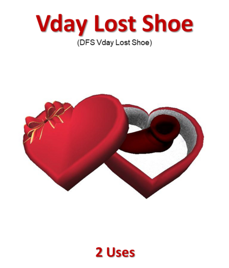 DFS Vday Lost Shoe (DFS Texture Only)