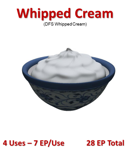 DFS Whipped Cream (DFS Texture Only)