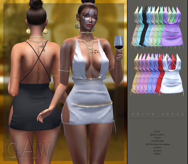 GAW Priya Dress FATPACK