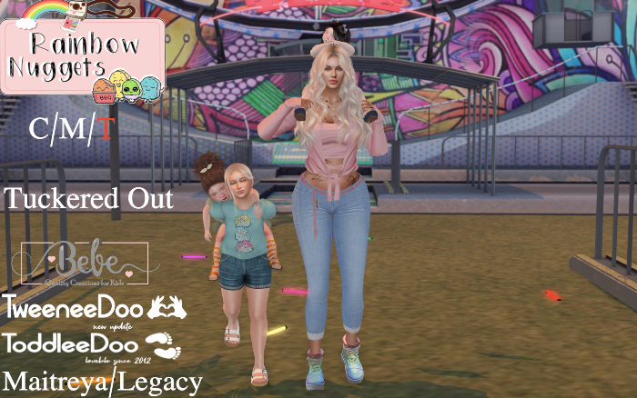 Rainbow Nuggets All Tuckered Out