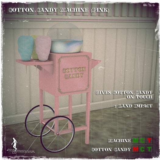 *~*HopScotch*~* Cotton Candy Machine - Pink