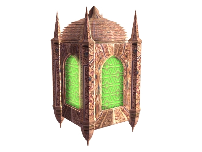 Moroccan Lantern - Green
