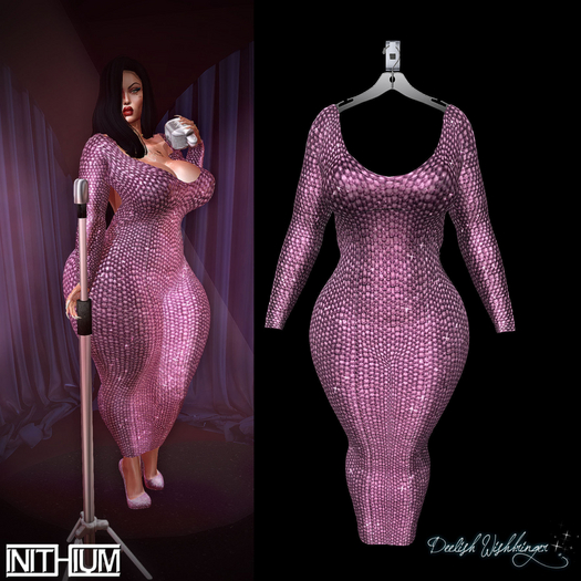 Sparkling Sequins Dress Kupra ROSEY