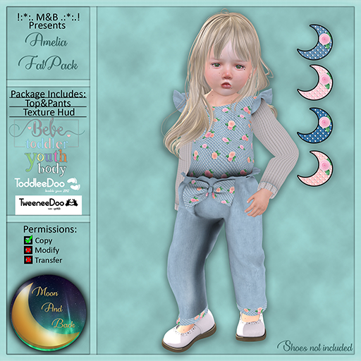 !:*:. M&B .:*:.!Amelia FatPack Youth 