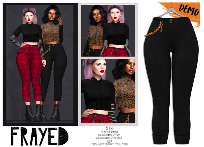 Frayed - Tai Pants - Demo