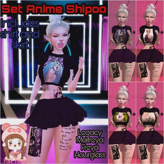 Pink Panda ~ Anime Set shipoo FATPACK(UNPACKER)