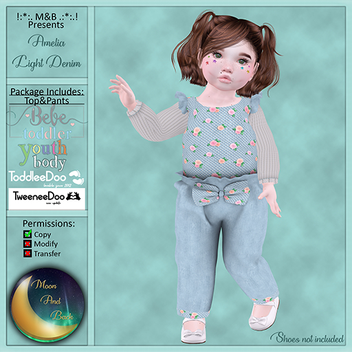 !:*:. M&B .:*:.! Amelia Light TD Fitted 