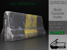 .::QUTWORLD Single Concrete Barrier::.FP