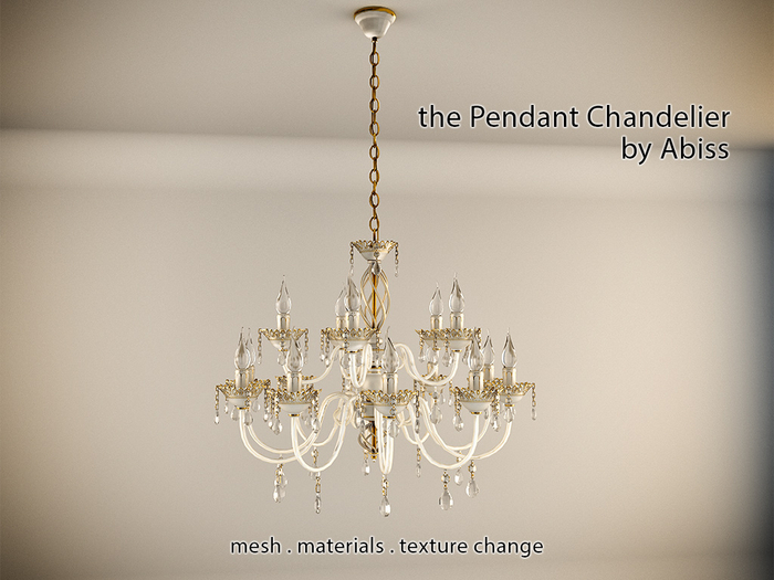 the Pendant Chandelier by Abiss