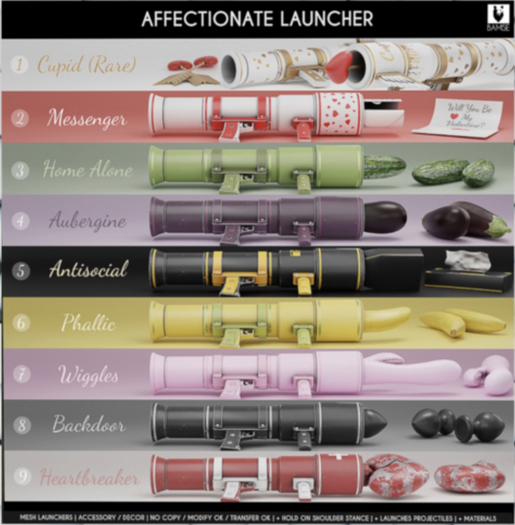 1. BAMSE : Affectionate Launcher - Cupid RARE