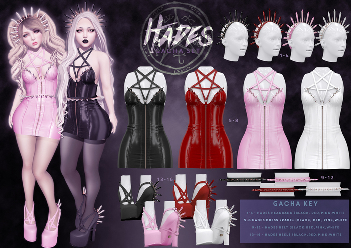 ::JB:: Violent seduction - Hades Set White + RARE
