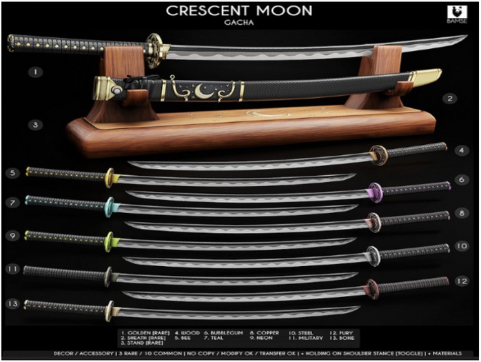 8. BAMSE : Crescent Moon - Copper
