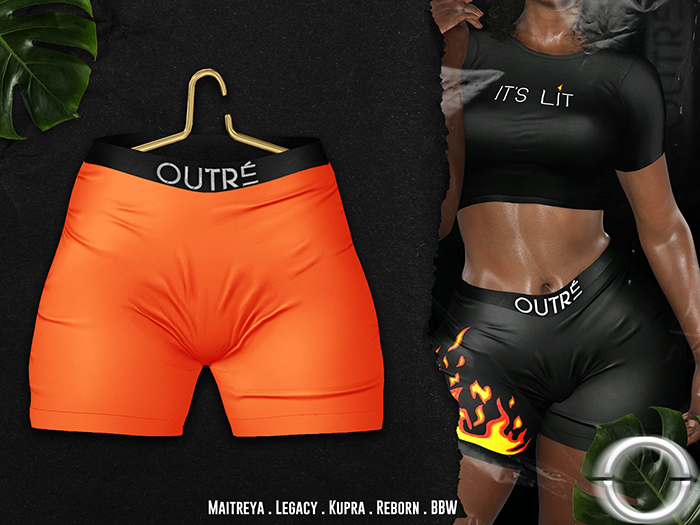 O U T R É  //  Ethi Boxers : Orange