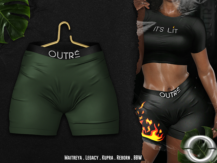 O U T R É  //  Ethi Boxers : Green