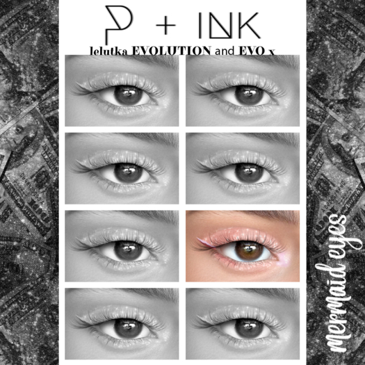 DEMO mermaid eyes eyeshadow collection [ P + ink ] APPLIER