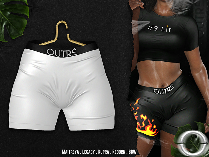 O U T R É  //  Ethi Boxers : White