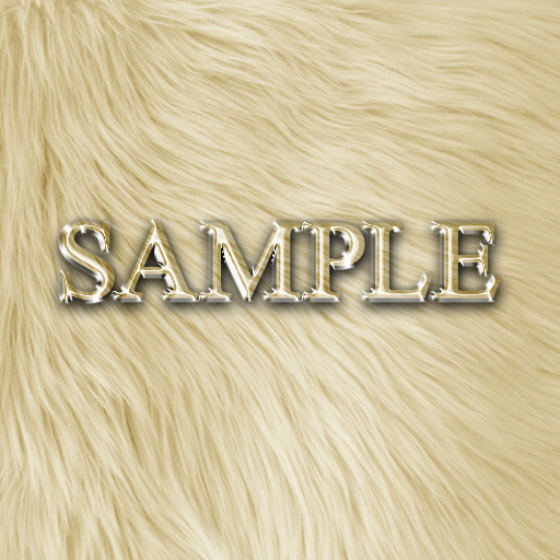Zoy Texture [ Fur Shag Beige 4 ]