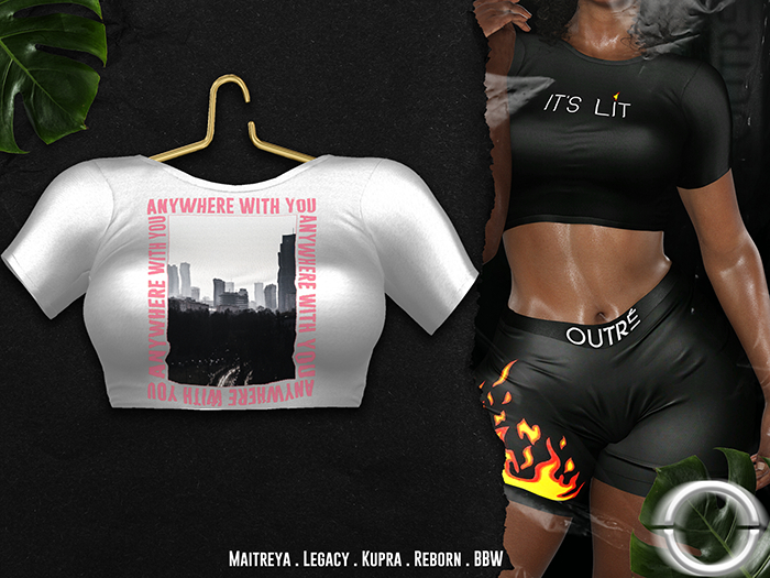 O U T R É  //  Ethi Tshirt : Print NO. 4