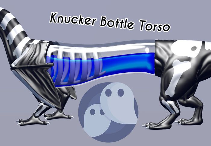 GHOST - Knucker Bottle Torso