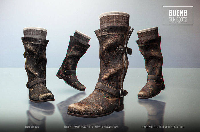 BUENO-Sun Boots-Fatpack