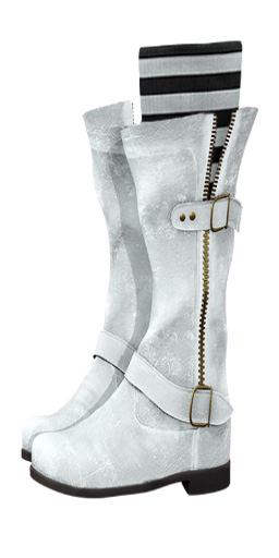 BUENO-Sun Boots-White