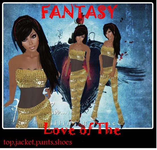 Tenue paillettes Yellow   Fantasy  
