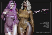 Lilleth Mills x RACY - Net Collection - Dress & Bra Set for Maitreya Kupra Bimbo Legacy Reborn Hourglass Freya