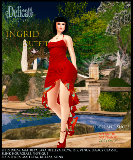 Delicatt Couture - Ingrid Outfit - 2022#Special#1.2