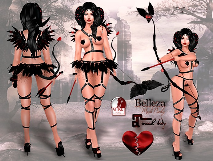 Hot Anti-Valentine - Maitreya, Belleza ,Slink
